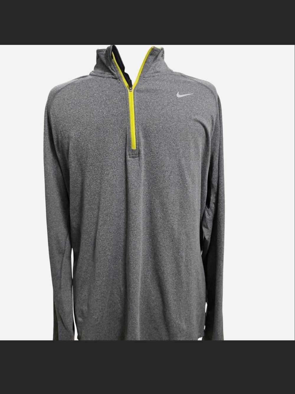 Nike Dri-FIT Element Half-Zip Running Top Gray XL